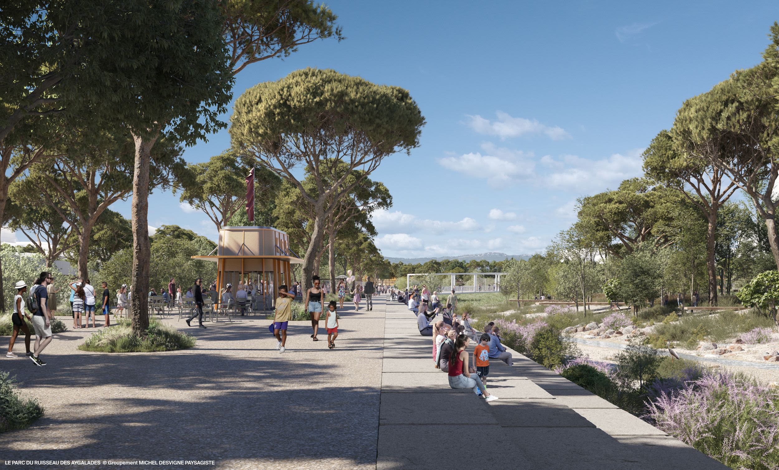 © Groupement Michel Desvigne Paysagiste