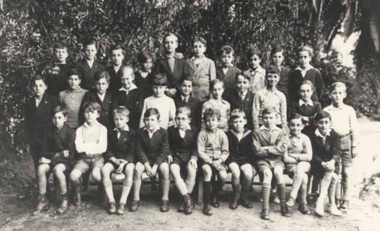 En classe de 7e, à Cannes en 1933 / Archives municipales de Cannes