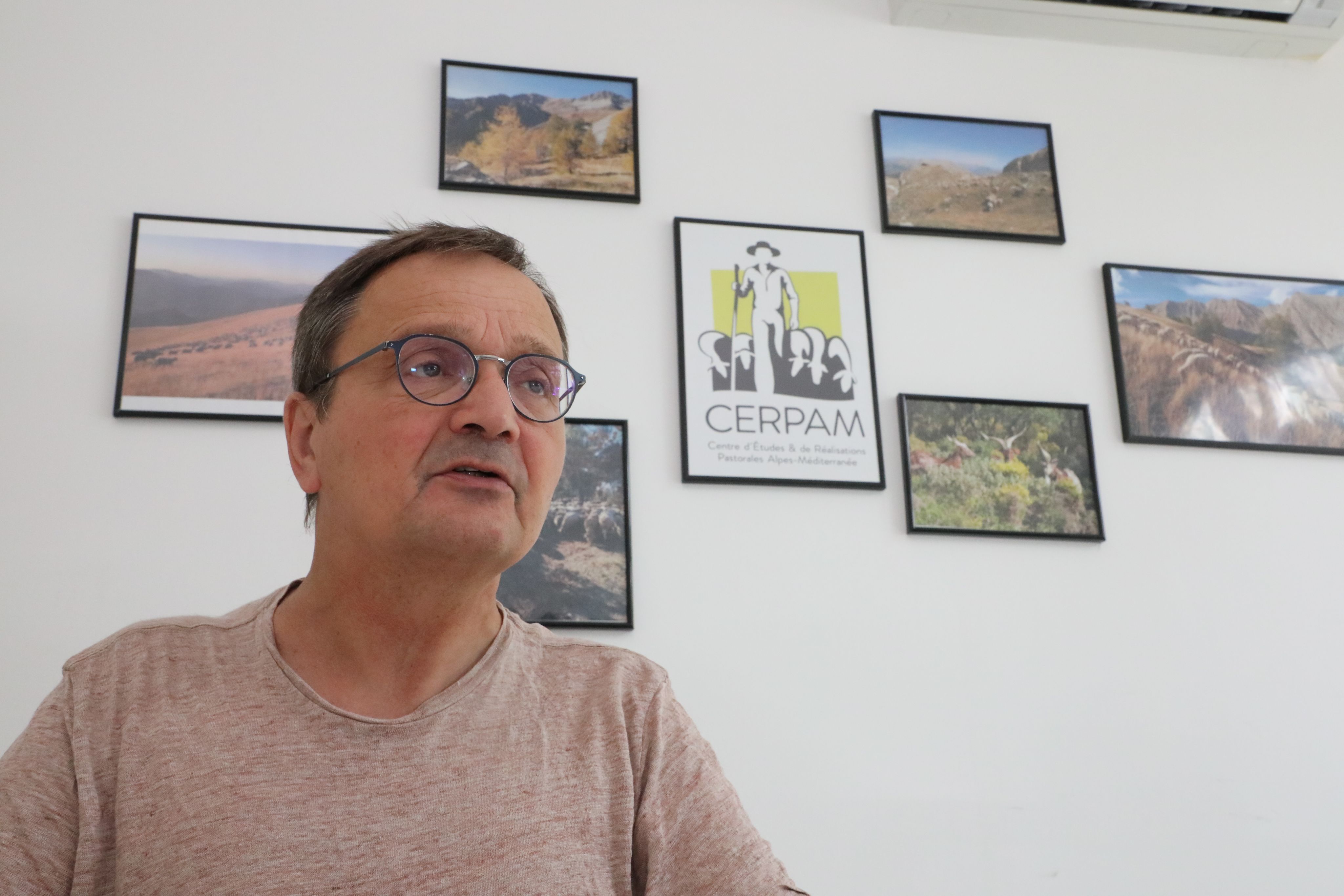 Laurent Garde, directeur adjoint du Cerpam / Photo Eric Camoin