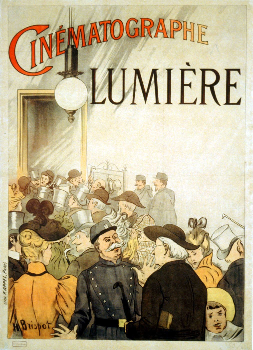 Affiche publicitaire réalisée début 1896 par Henri Brispot / La Provence