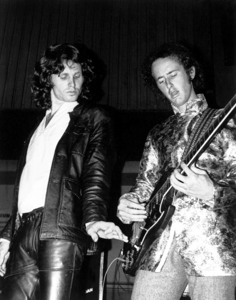 Jim Morrison et Robbie Krieger / La Provence