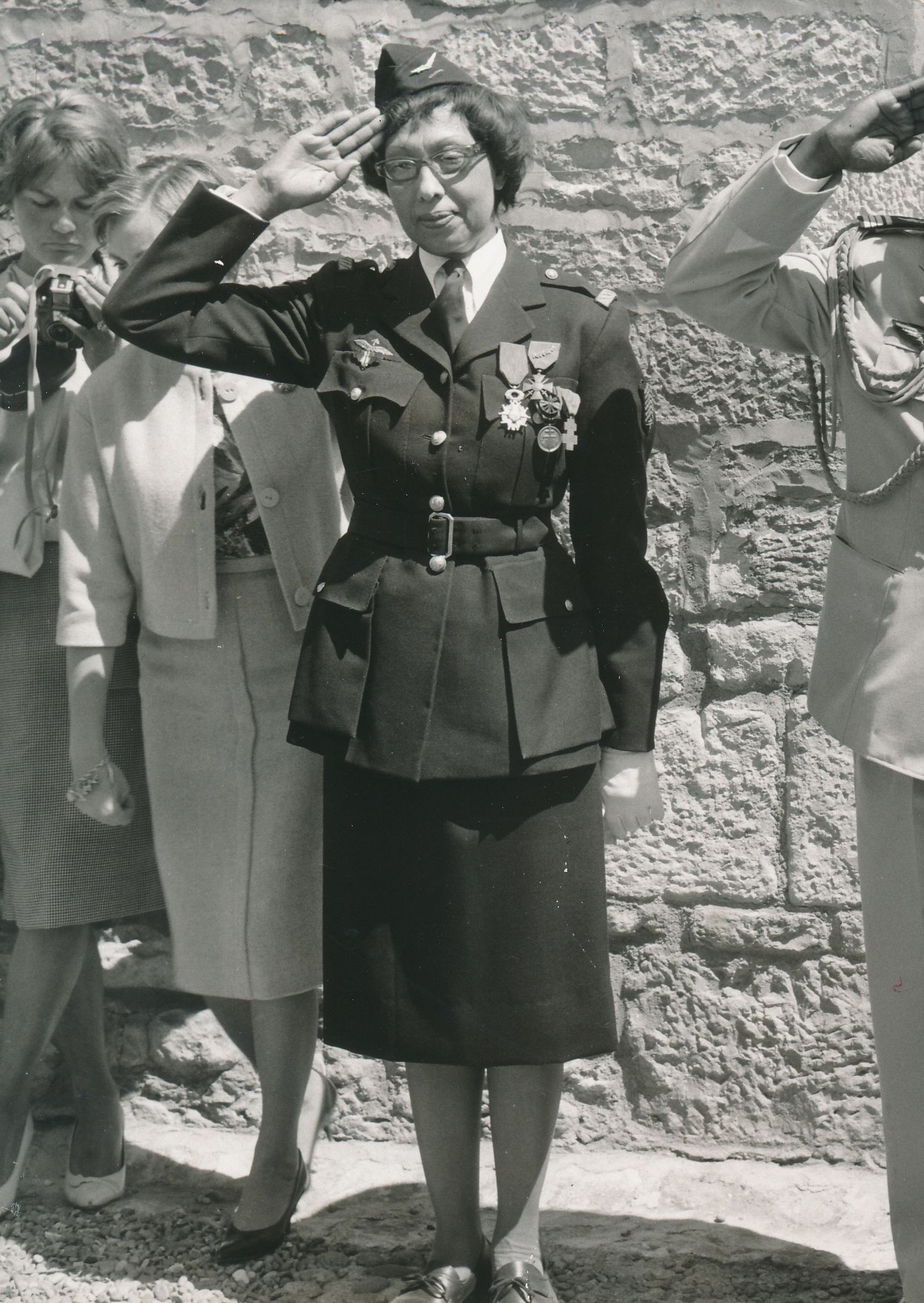 En 1961 en uniforme de l'Armée de l'Air / La Provence