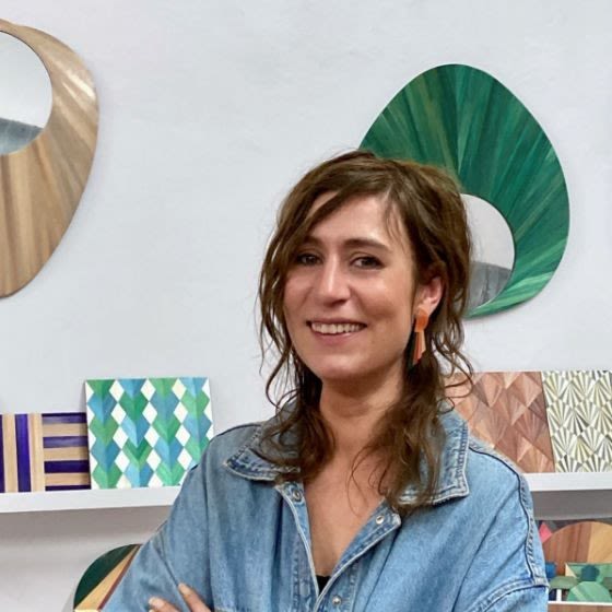 Amélie Niard - Marqueterie de paille / © Caroline Niard