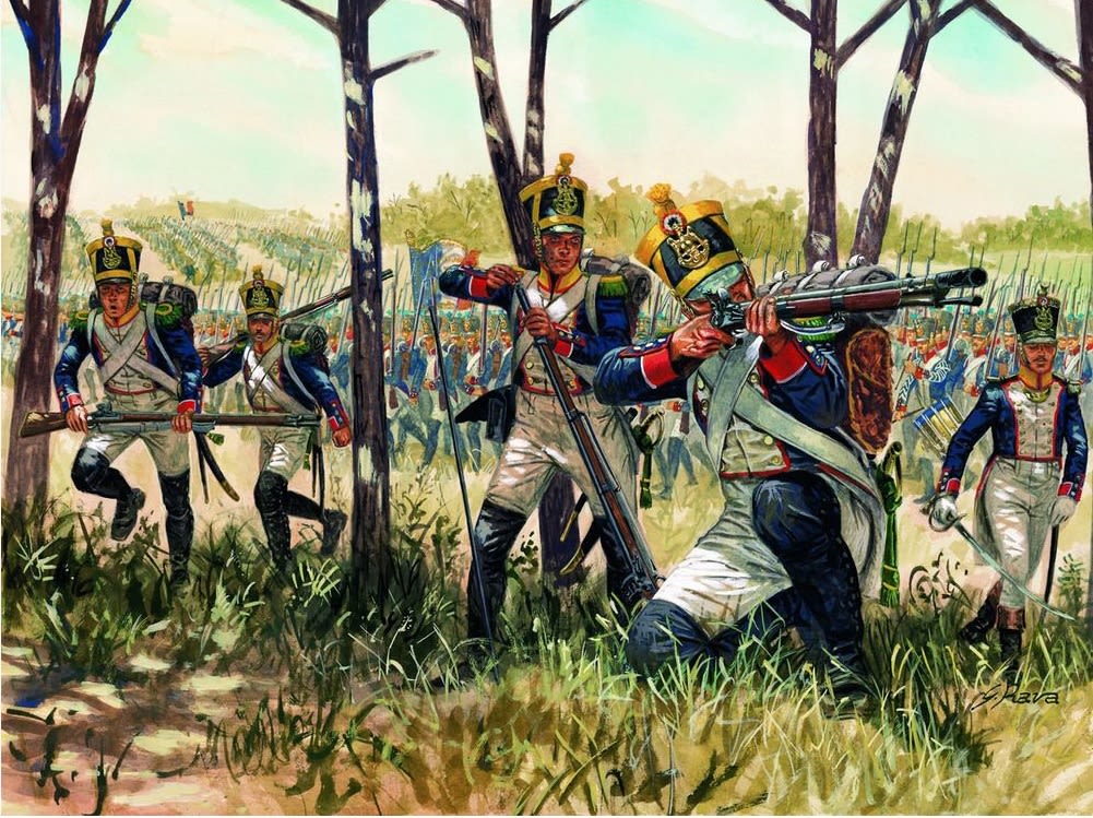 Le 18 juin 1815, la bataille de Waterloo démarre par la progression de quatre divisions d'infanterie française, emmenées par le maréchal Ney et le général Erlon / Mucem