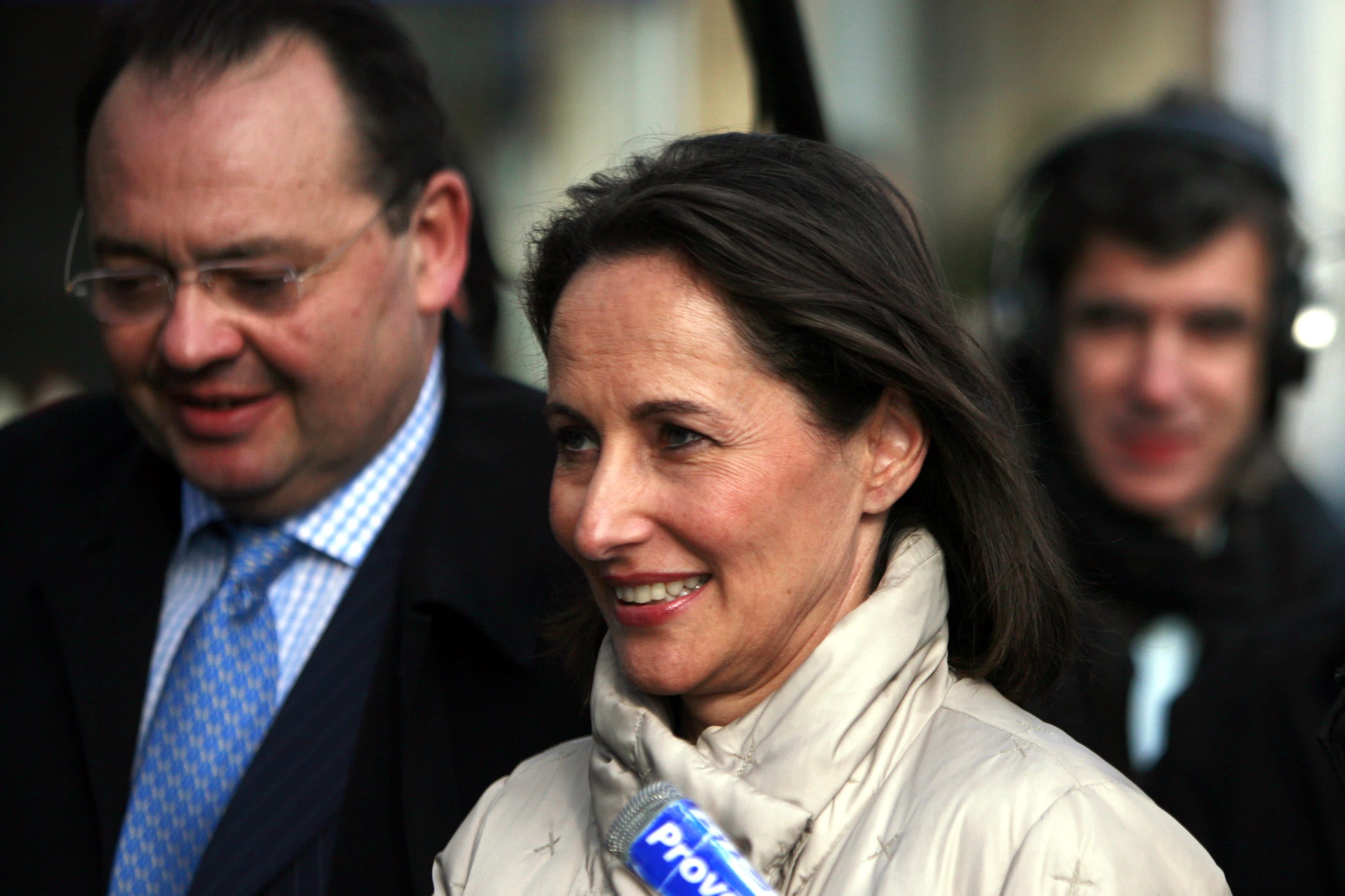 Patrick Mennucci et Ségolène Royal lors d'une visite à Marseille / La Provence