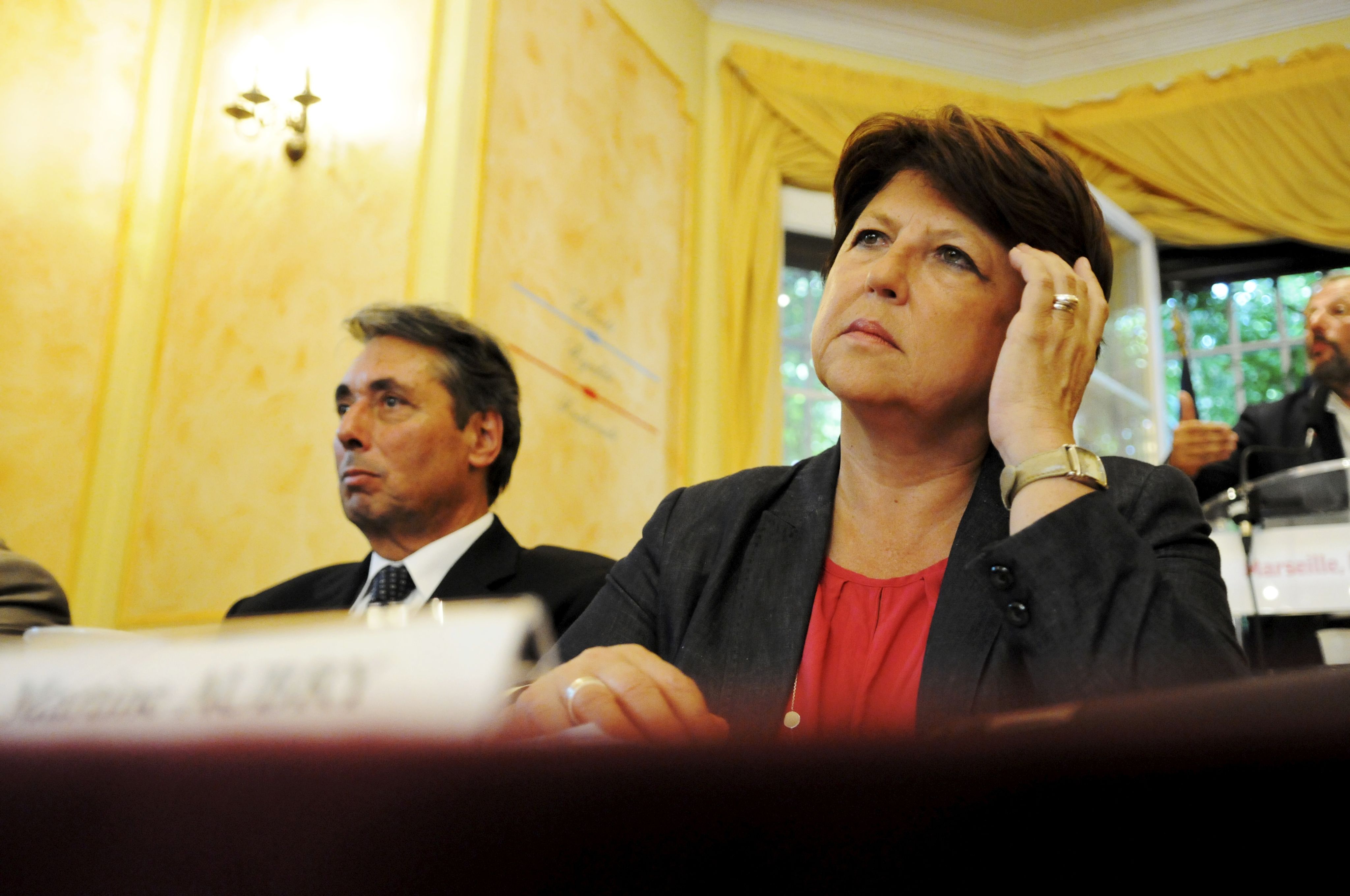 Fin août 2011, Martine Aubry se désolidarise de Jean-Noël Guérini / Photo Guillaume Ruoppolo