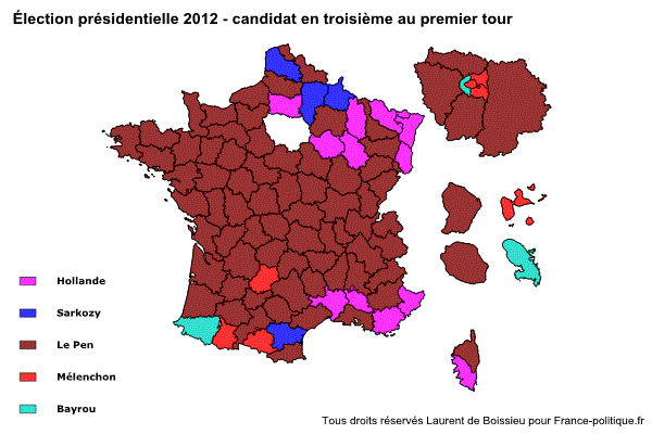 Candidat en troisième position au premier tour / Source : Laurent de Boissieu / france-politique.fr