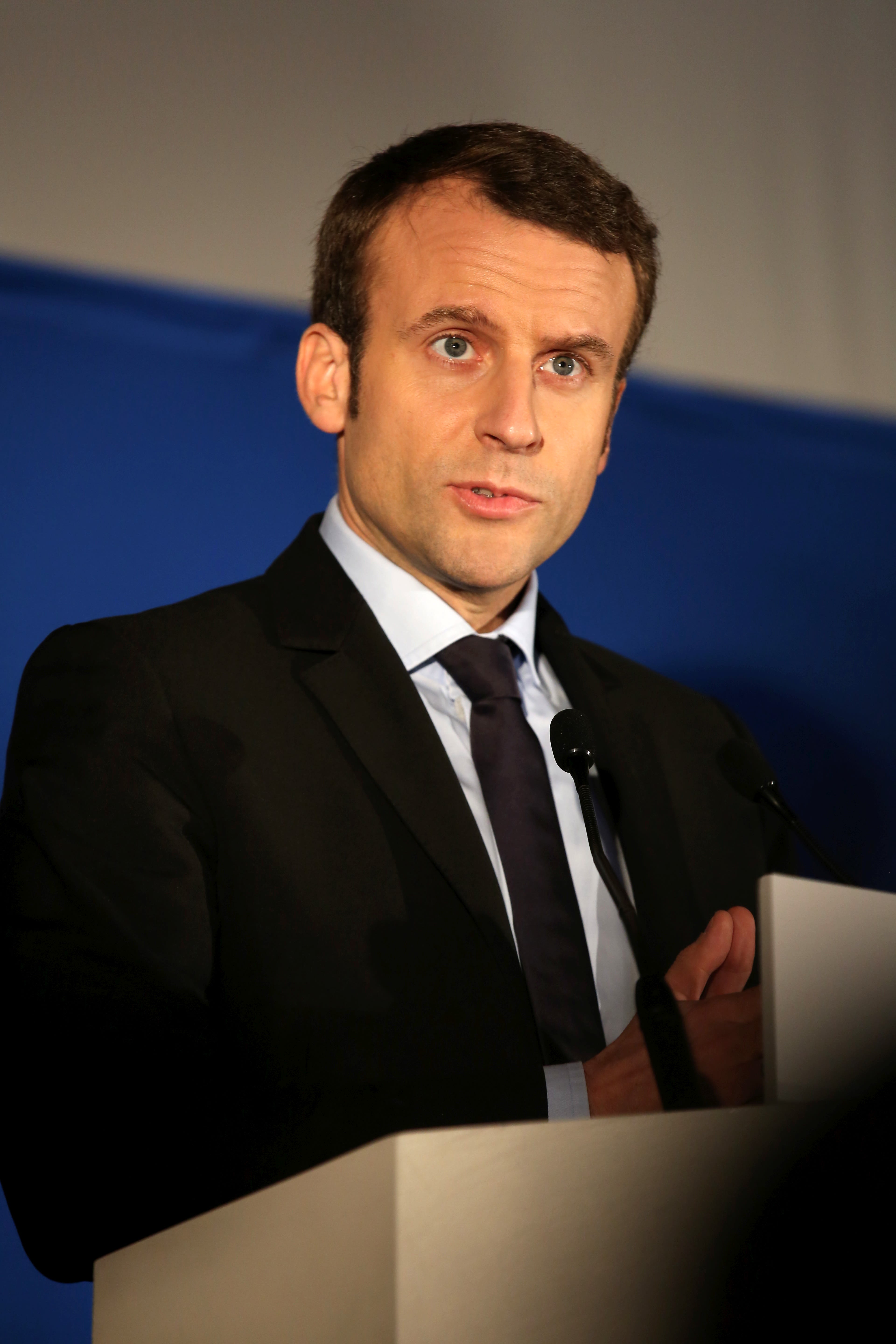 Emmanuel Macron (En marche !) / Photo Cyril Hielly