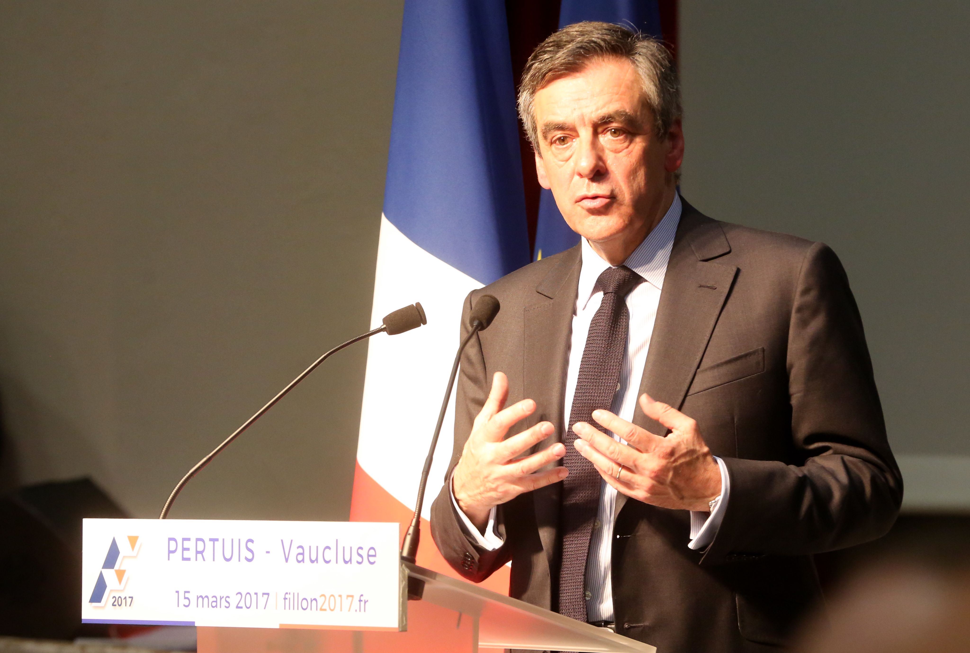 François Fillon (Les Républicains) / Photo Bruno Souillard