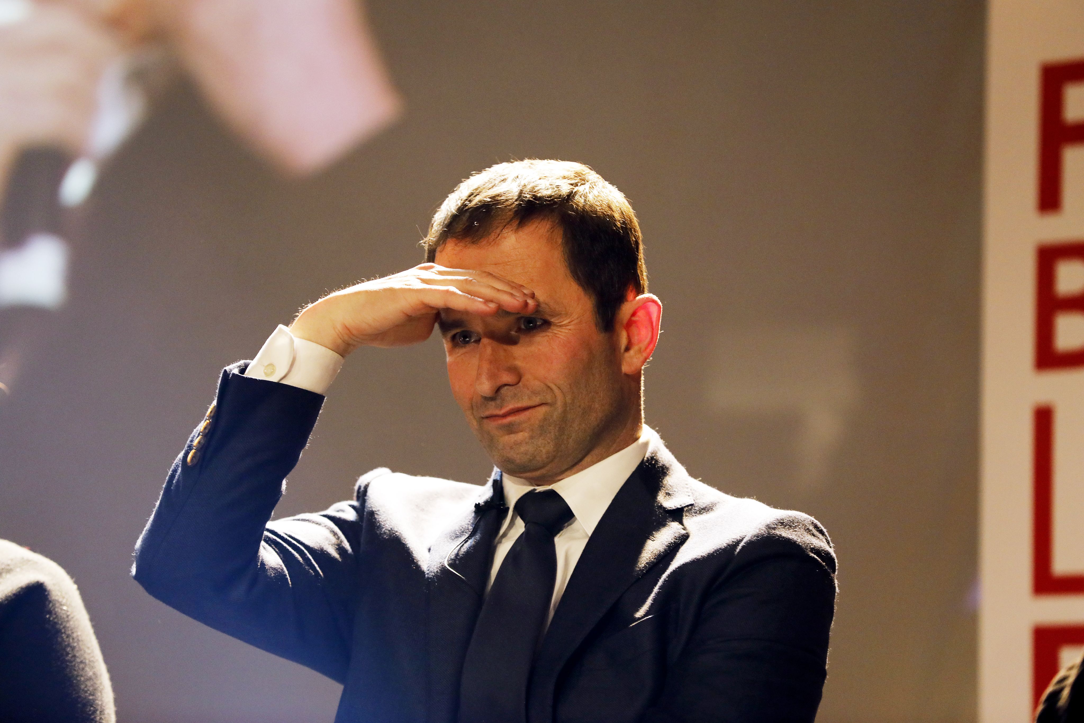 Avec 4,1% en Paca, Benoît Hamon signe le plus mauvais score socialiste de la Ve République / Photo Thierry Garro
