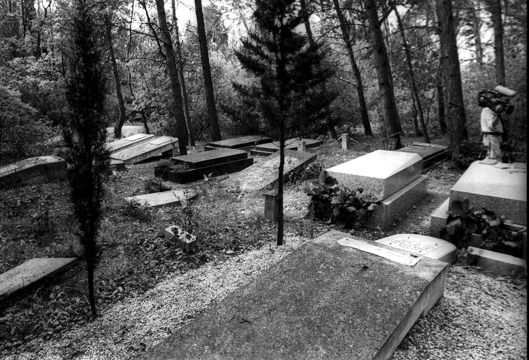 Le 10 mai 1990, deux femmes découvrent 34 tombes renversées dans le cimetière juif de Carpentras / La Provence
