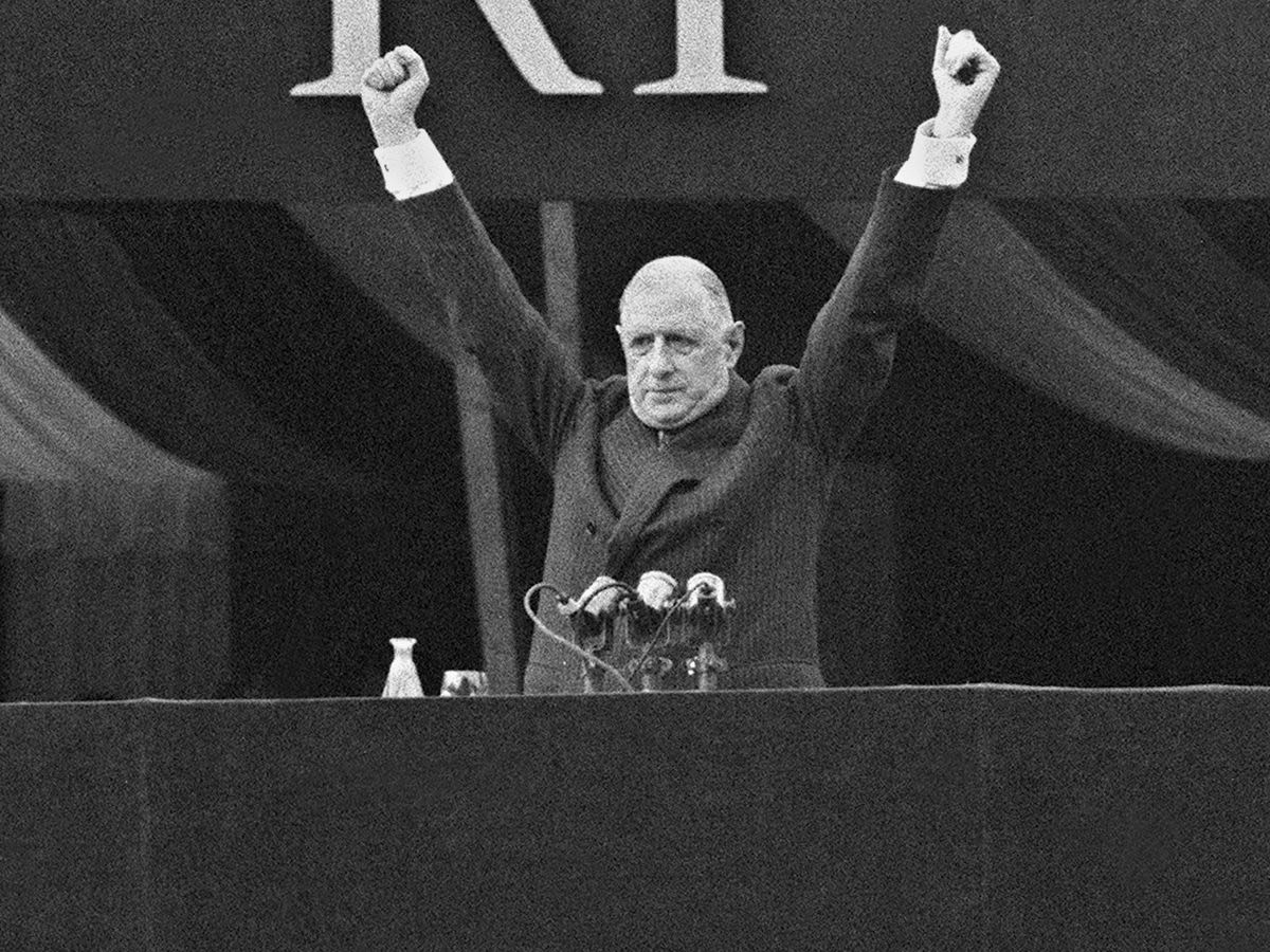 Le général de Gaulle, le 4 septembre 1958 / La Provence-Histoire