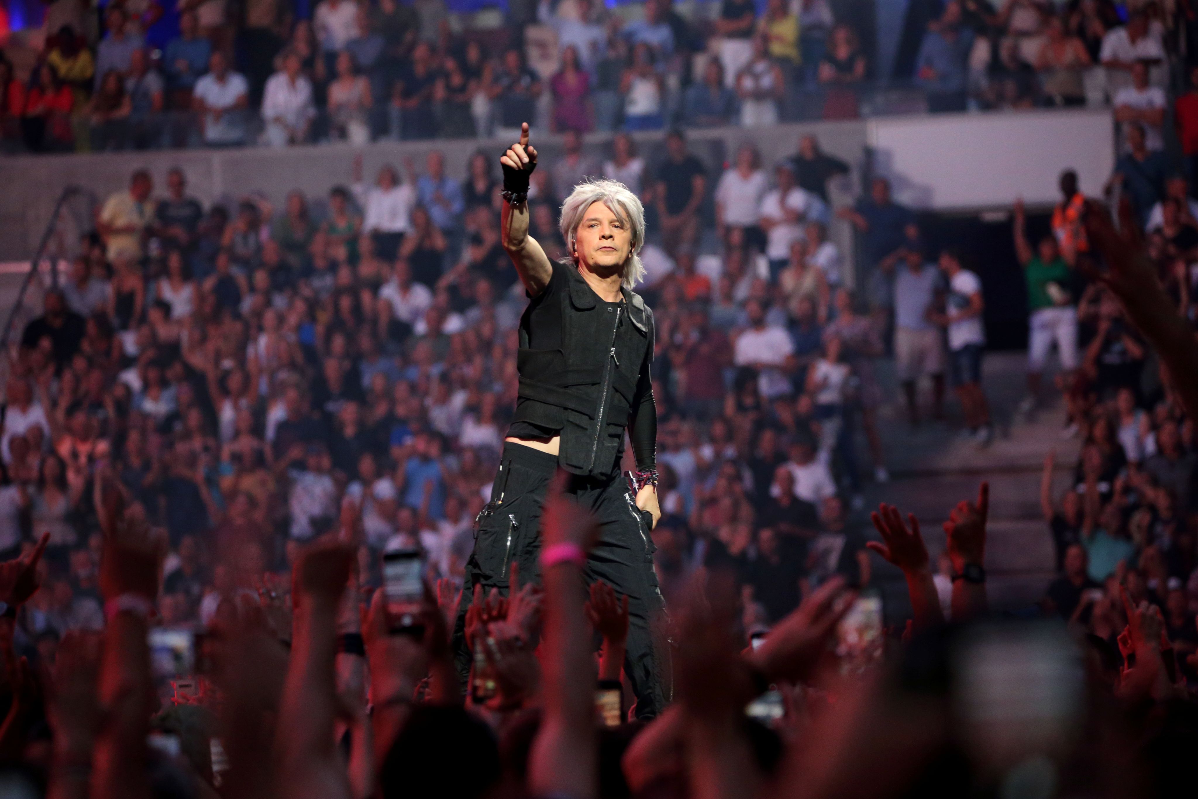 Nicola Sirkis, le chanteur d'Indochine / Photo Nicolas Vallauri