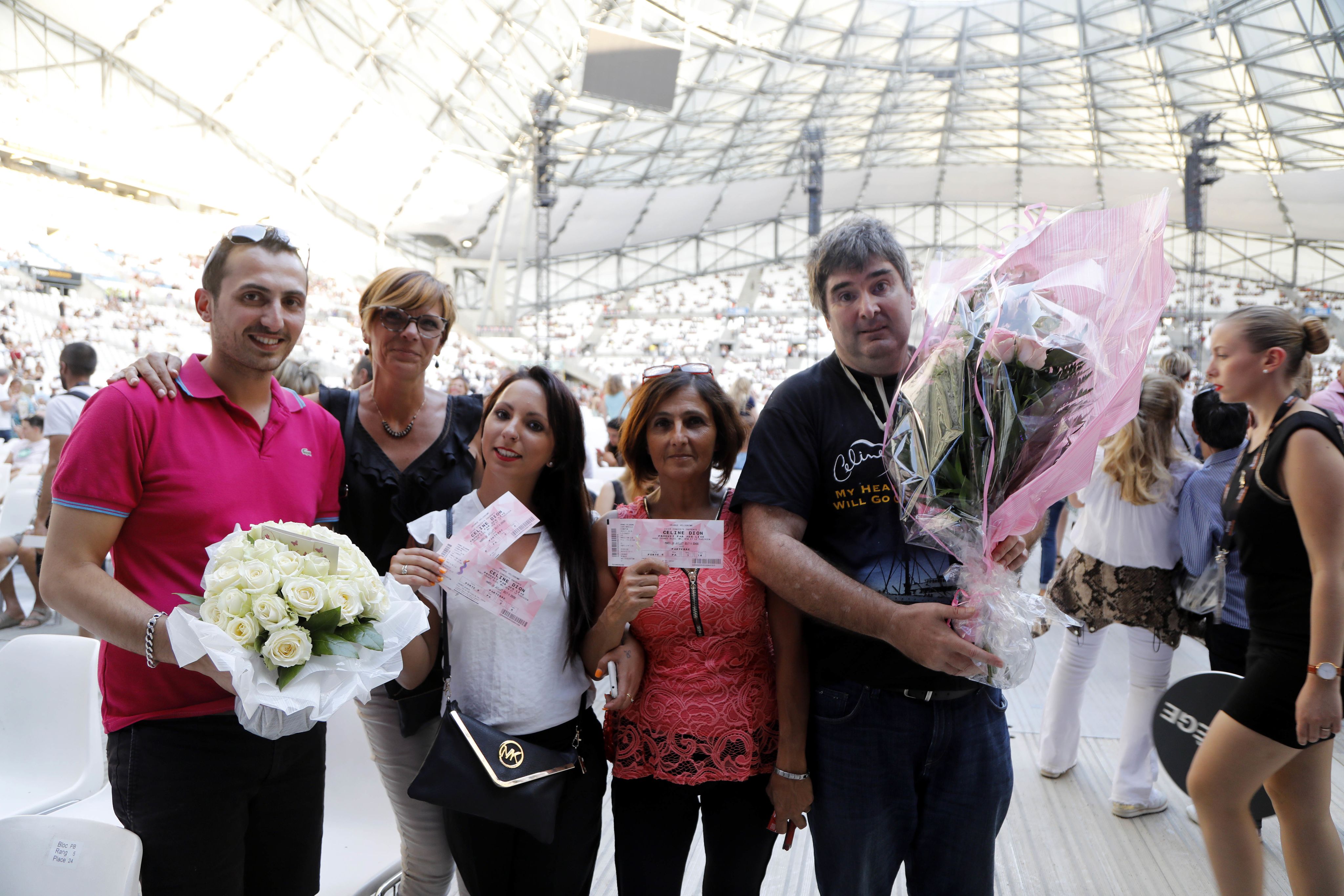 Tous fans de Céline Dion ! / Photo Thierry Garro