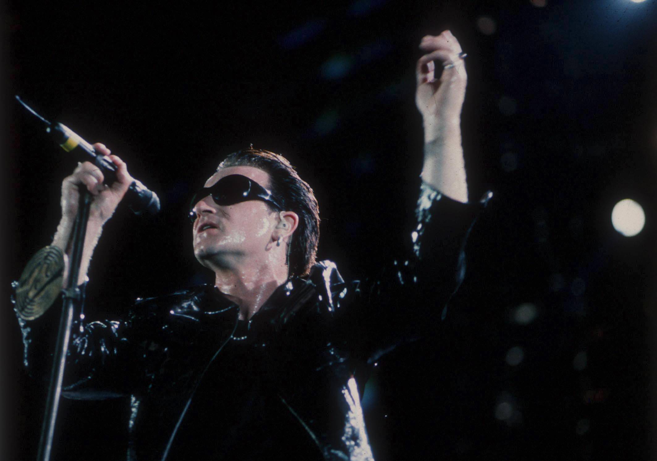 Bono, le chanteur de U2 / La Provence