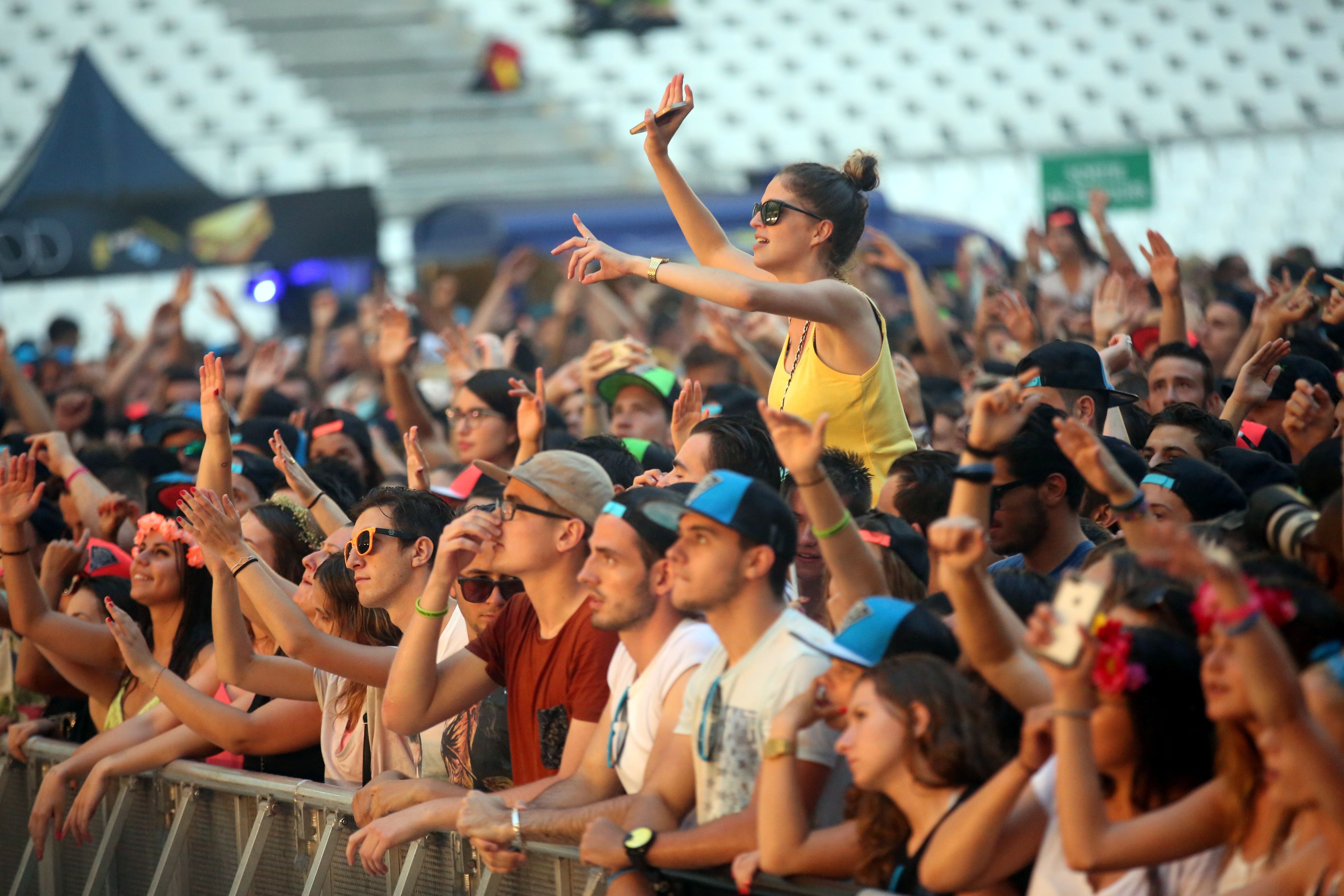 Le public du premier Summer Stadium Festival / Photo Nicolas Vallauri